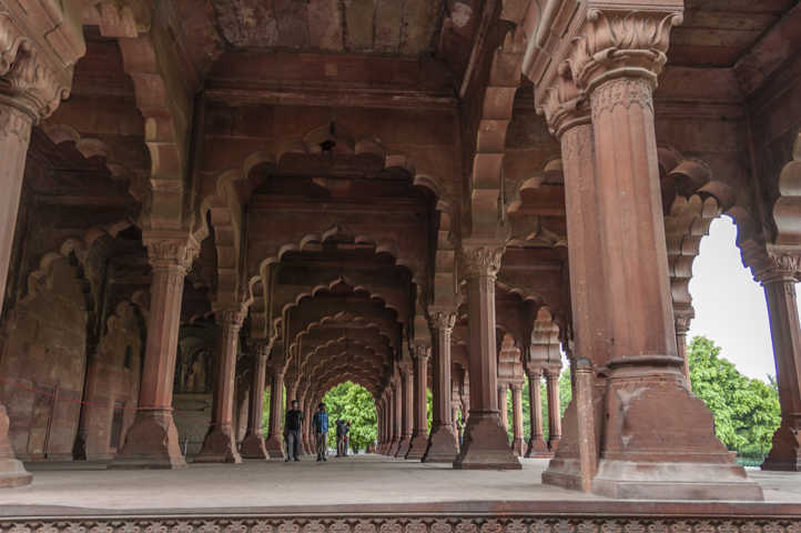 07 - India - Nueva Delhi - Fuerte Rojo - interior - Diwan-I-Am
